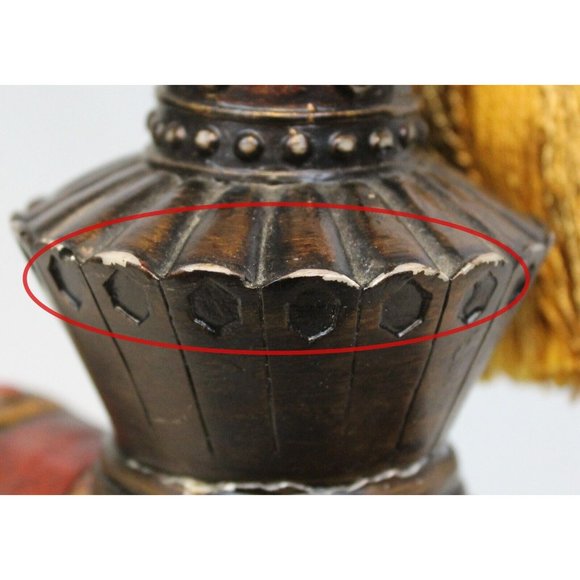 VTG Underwriters Laboratories 31" Lamp Circus Elephant Animal Rustic Resin Base - Picture 14 of 16